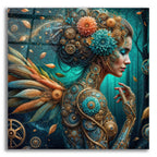 Cyberpunk Fall by Rey Klimt acrylic glass wall art
