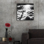 Dream Sail B&w 1 by Rey Klimt - 24x24 acrylic wall art in a room