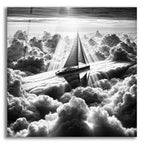 Dream Sail B&w 2 by Rey Klimt acrylic glass wall art