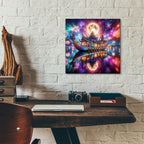 Dream Voyage by Rey Klimt - 12x12 acrylic wall art in a room