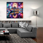 Dream Voyage by Rey Klimt - 36x36 acrylic wall art in a room
