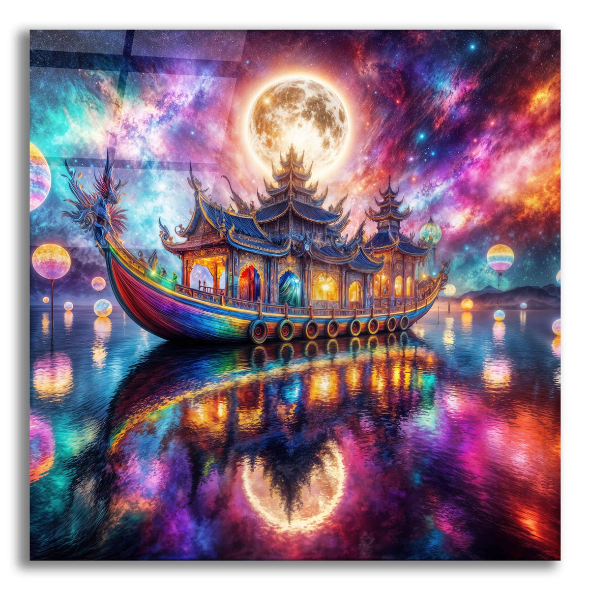 Dream Voyage by Rey Klimt acrylic glass wall art