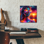 Dreaming Of Summer by Rey Klimt - 12x12 acrylic wall art in a room