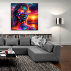 Dreaming Of Summer by Rey Klimt - 36x36 acrylic wall art in a room