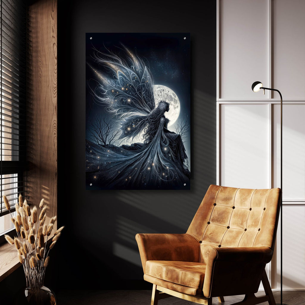 Fairy Moonlight by Rey Klimt - 24x36 acrylic wall art in a room