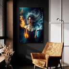 Flame And Water by Rey Klimt - 24x36 acrylic wall art in a room