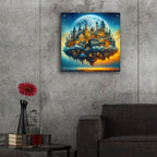 Floating City by Rey Klimt - 24x24 acrylic wall art in a room
