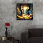 Gateway by Rey Klimt - 24x24 acrylic wall art in a room