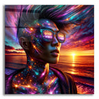 Good Vibes Sunset by Rey Klimt acrylic glass wall art