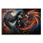 Inner Phoenix by Rey Klimt acrylic glass wall art