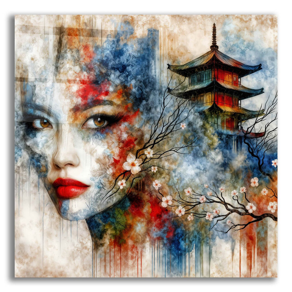 Japan Memories by Rey Klimt acrylic glass wall art