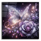 Lavander Rose by Rey Klimt acrylic glass wall art
