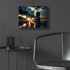 Long Road by Rey Klimt - 16x12 acrylic wall art in a room