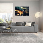 Long Road by Rey Klimt - 36x24 acrylic wall art in a room