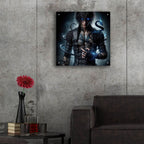 Magical Eyes by Rey Klimt - 24x24 acrylic wall art in a room