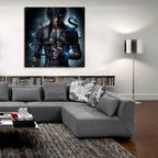 Magical Eyes by Rey Klimt - 36x36 acrylic wall art in a room