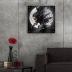 Moon Angel 2 by Rey Klimt - 24x24 acrylic wall art in a room