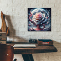 Moon Rose 2 by Rey Klimt - 12x12 acrylic wall art in a room