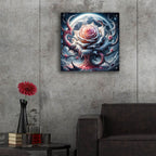 Moon Rose 2 by Rey Klimt - 24x24 acrylic wall art in a room