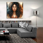Morning Coffee Forest Theme by Rey Klimt - 36x36 acrylic wall art in a room