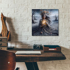 Mother Earth Roots by Rey Klimt - 12x12 acrylic wall art in a room
