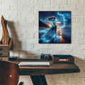 Night Archer 2 by Rey Klimt - 12x12 acrylic wall art in a room
