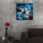 Night Archer 2 by Rey Klimt - 24x24 acrylic wall art in a room