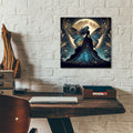 Night Butterfly by Rey Klimt - 12x12 acrylic wall art in a room
