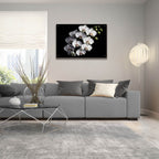 Orchid Flowers 1 by Rey Klimt - 36x24 acrylic wall art in a room