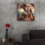 Pirate Girl by Rey Klimt - 24x24 acrylic wall art in a room