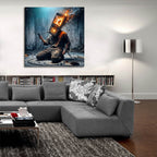 Plugged In by Rey Klimt - 36x36 acrylic wall art in a room