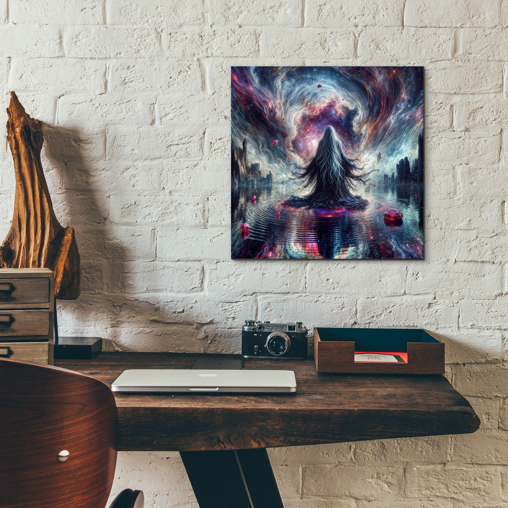 Portal by Rey Klimt - 12x12 acrylic wall art in a room