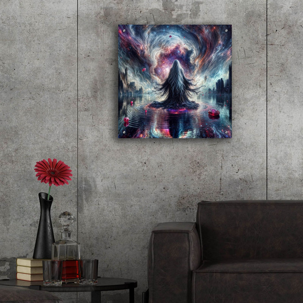 Portal by Rey Klimt - 24x24 acrylic wall art in a room