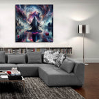Portal by Rey Klimt - 36x36 acrylic wall art in a room