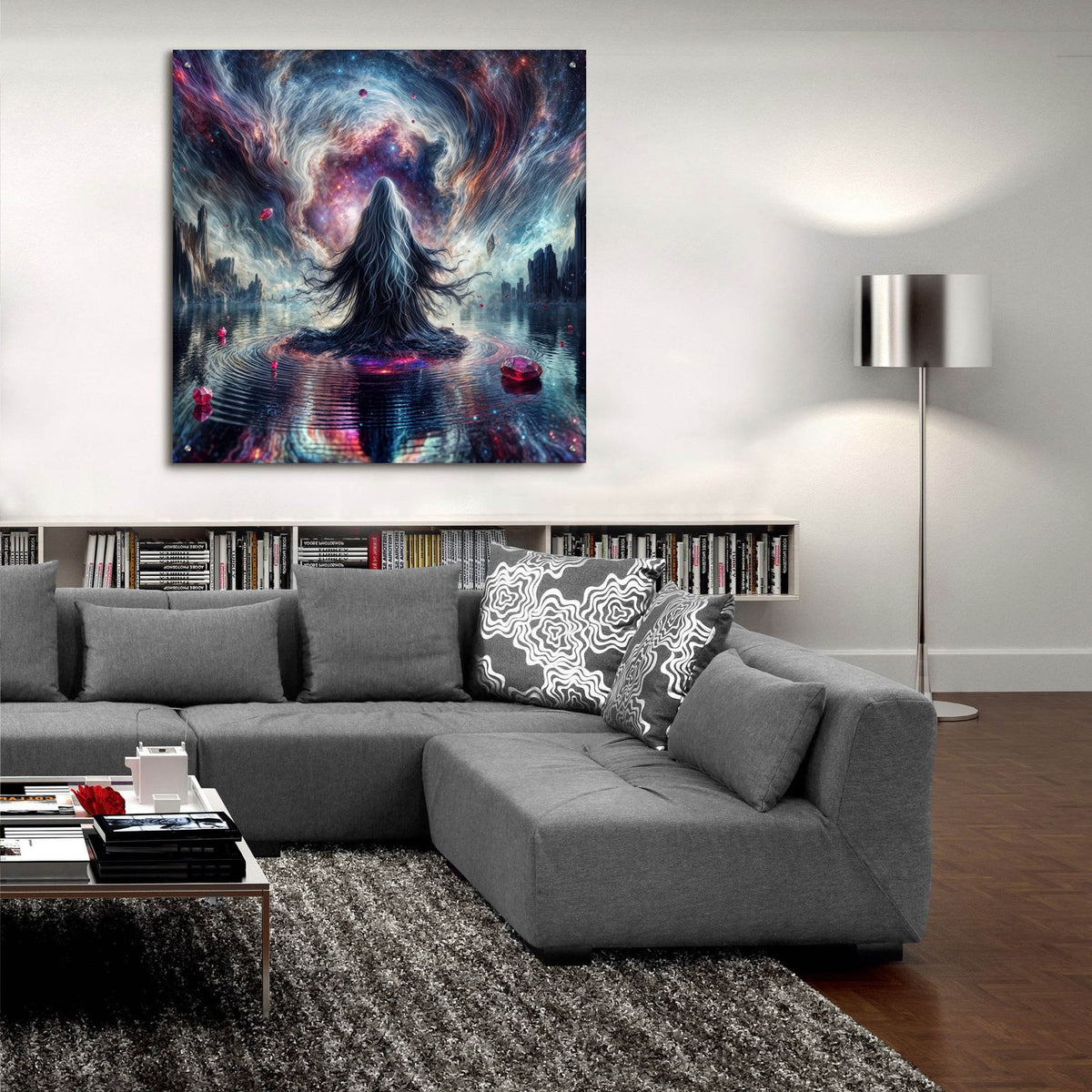 Portal by Rey Klimt - 36x36 acrylic wall art in a room