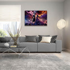 Power Couple 2 by Rey Klimt - 36x24 acrylic wall art in a room