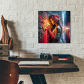 Pulse Of The City by Rey Klimt - 12x12 acrylic wall art in a room