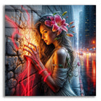 Pulse Of The City by Rey Klimt acrylic glass wall art