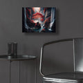 Red Tree Landscape 2 by Rey Klimt - 16x12 acrylic wall art in a room
