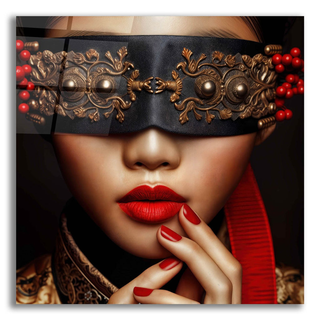 Secrets Are Safe by Rey Klimt acrylic glass wall art
