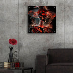 Smoking Kills by Rey Klimt - 24x24 acrylic wall art in a room
