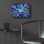 Space Party by Rey Klimt - 16x12 acrylic wall art in a room