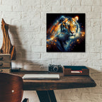 Tiger Face by Rey Klimt - 12x12 acrylic wall art in a room
