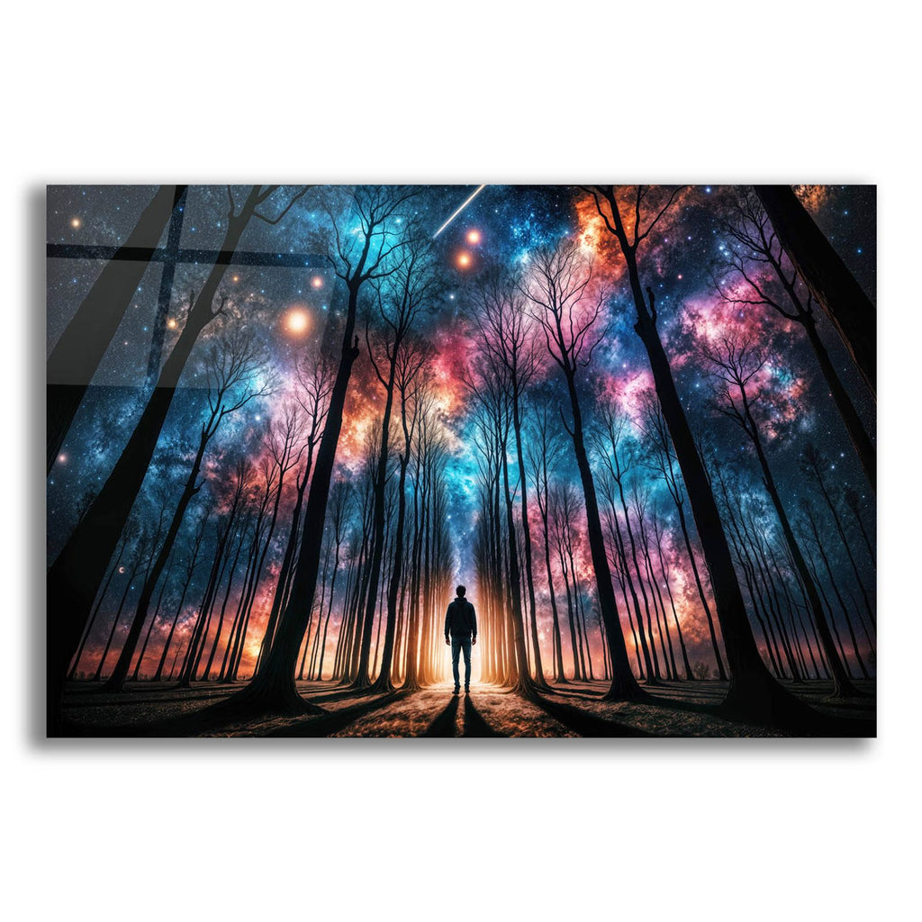 Underneath The Stars by Rey Klimt acrylic glass wall art