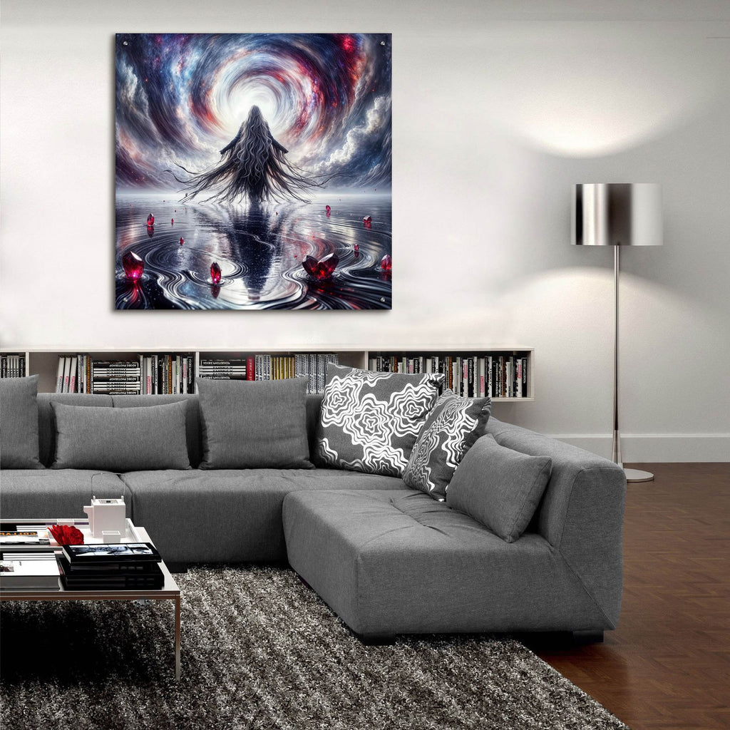 Walking On Water by Rey Klimt - 36x36 acrylic wall art in a room