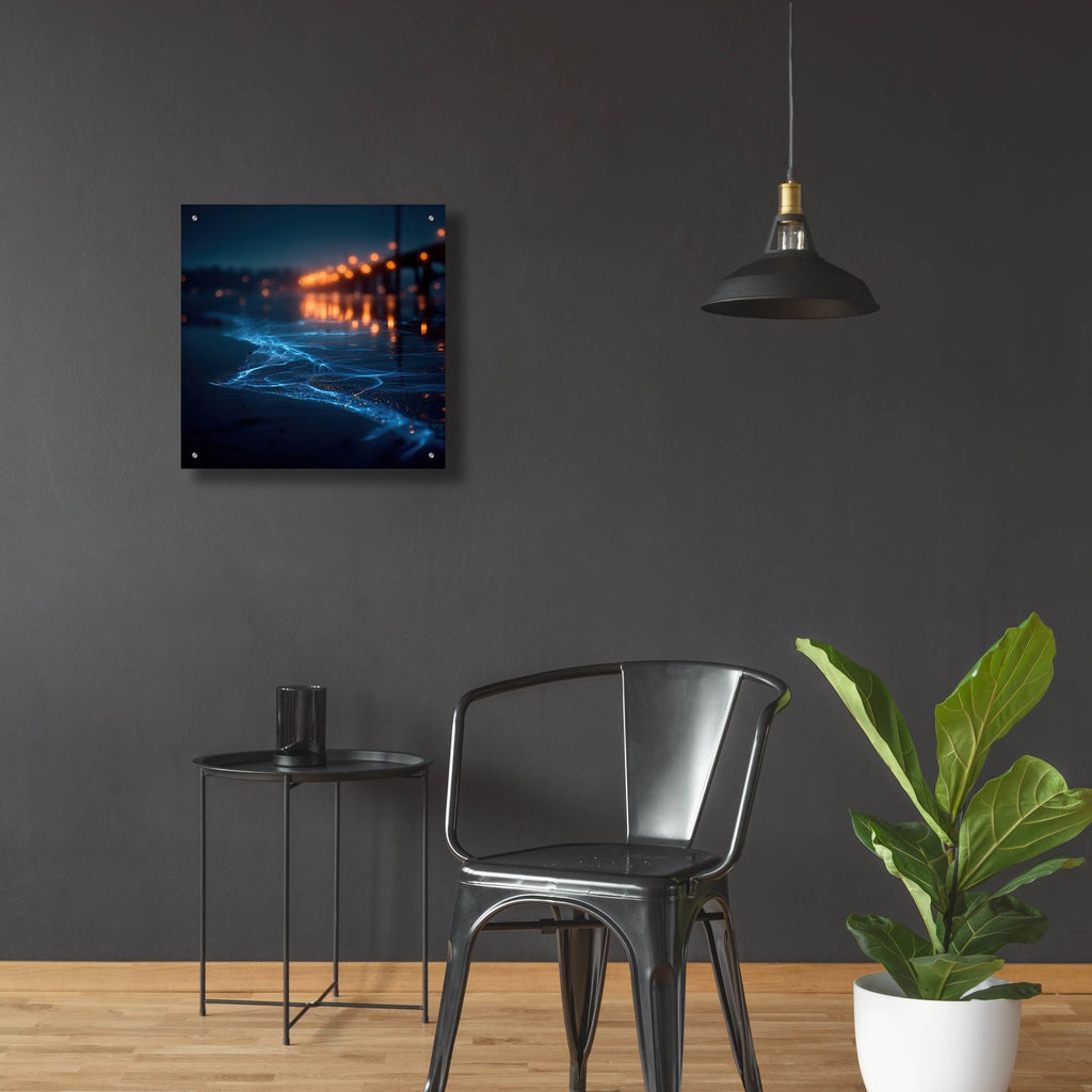 Tides Of The Altered Mind 2 by Ann Klee - 24x24 acrylic wall art in a room