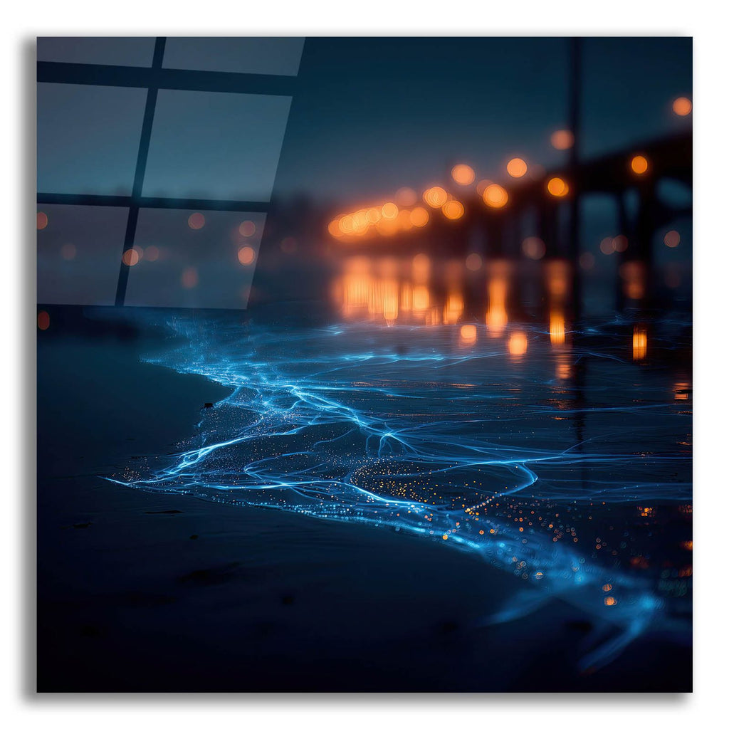 Tides Of The Altered Mind 2 by Ann Klee acrylic glass wall art