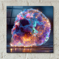 The Luminous Skull 2 by Ann Klee - 12x12 acrylic wall art in a room