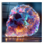 The Luminous Skull 2 by Ann Klee acrylic glass wall art