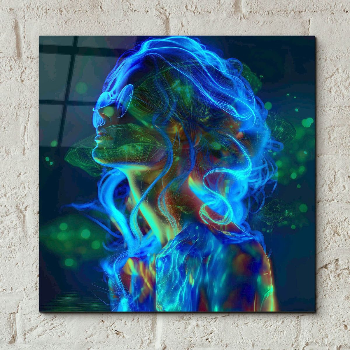 Soul by Ann Klee - 12x12 acrylic wall art in a room